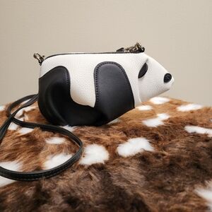 Unique 3D Panda Animal Crossbody Purse